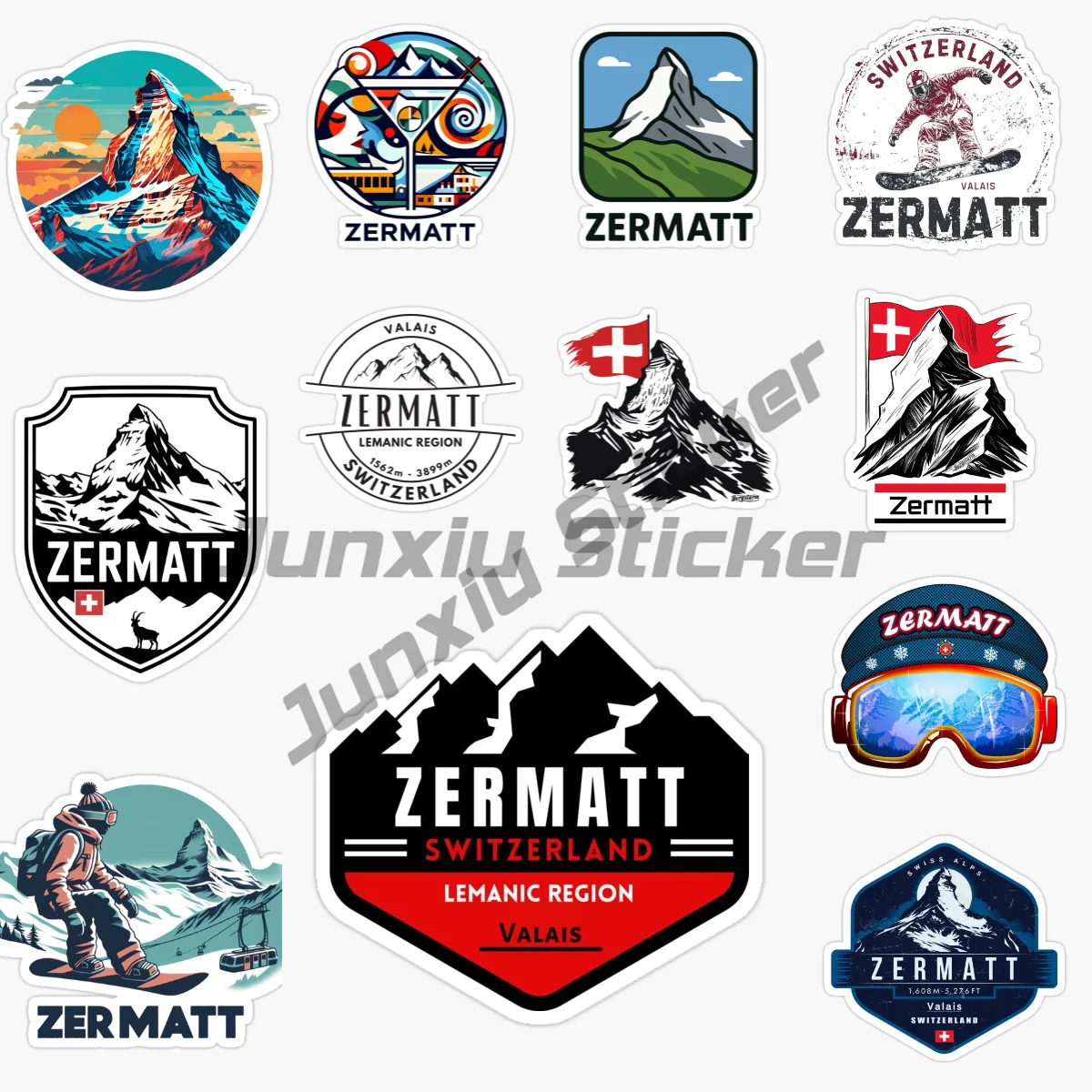 Zermatt Switzerland Car Sticker Bumper Window Rear Windshield Laptop Styling Fashion Waterproof Cover Scratches Decoration Decal
Zermatt Switzerland Car Sticker Bumper Window Rear Windshield Laptop Styling Fashion Waterproof Cover Scratches Decoration Decal