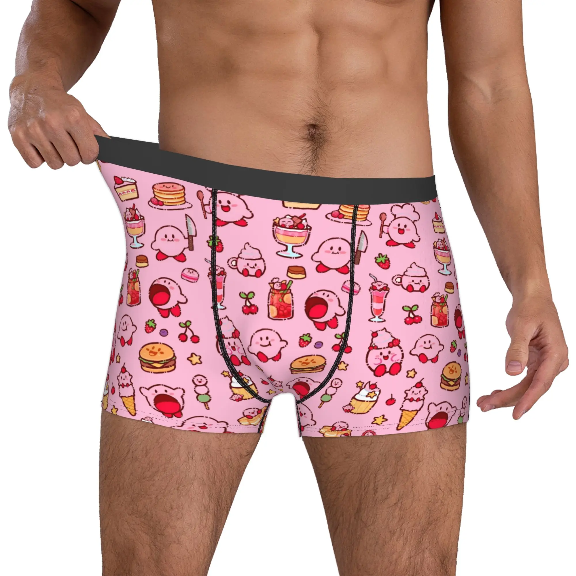 Customized K-Kirbyes Manga Cartoons Boxer Shorts For Men 3D Print Hot Underwear Panties Briefs Soft Underpants
Customized K-Kirbyes Manga Cartoons Boxer Shorts For Men 3D Print Hot Underwear Panties Briefs Soft Underpants