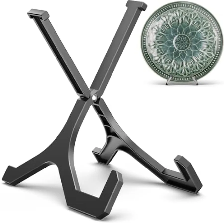 Plate Stands for Display - Plastic Picture Frame Holder Stand, Easel for Book, Photo, Sign, Plaque, Decor
Plate Stands for Display - Plastic Picture Frame Holder Stand, Easel for Book, Photo, Sign, Plaque, Decor