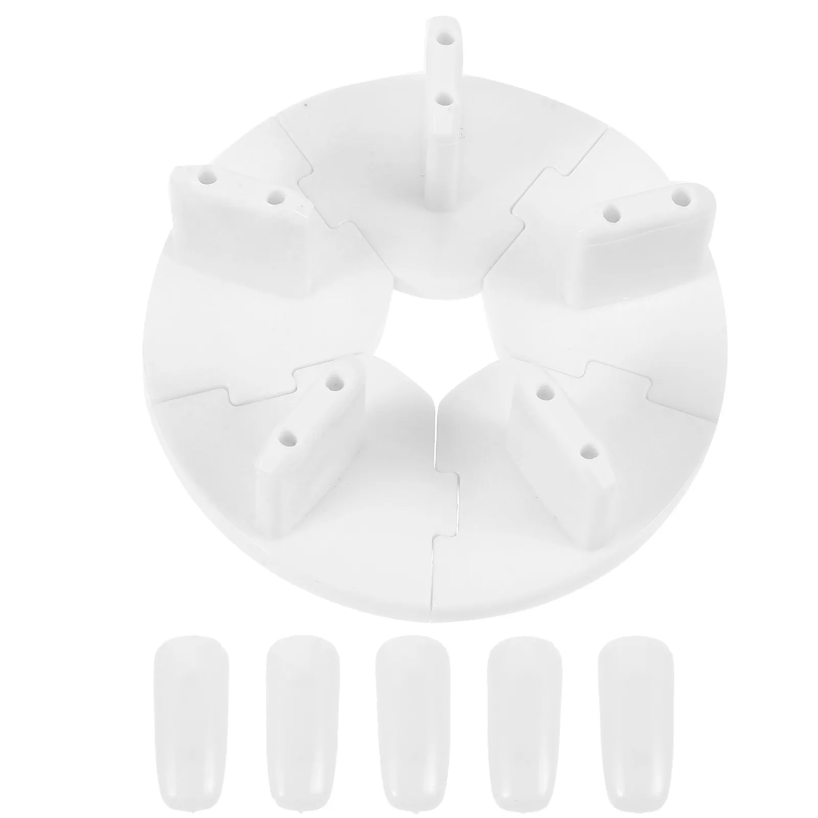 2 Sets White Plastic Nail Practice St 10 Detachable Nails for Art Display Training Stable Base Salon Use Nail Holder Painting
2 Sets White Plastic Nail Practice St 10 Detachable Nails for Art Display Training Stable Base Salon Use Nail Holder Painting