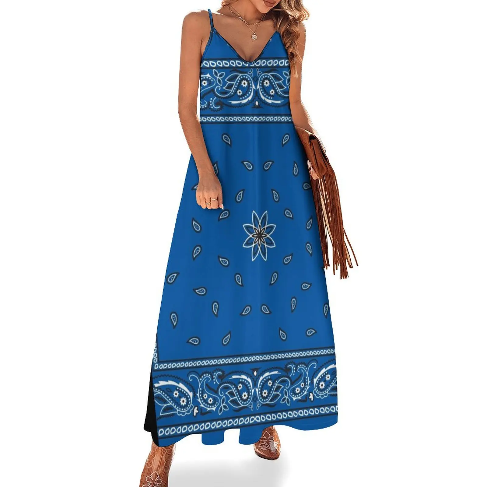 Blue Bandana Sleeveless Dress dresses summer women's summer dress 2025 party dresses women birthday dresses for women
Blue Bandana Sleeveless Dress dresses summer women's summer dress 2025 party dresses women birthday dresses for women