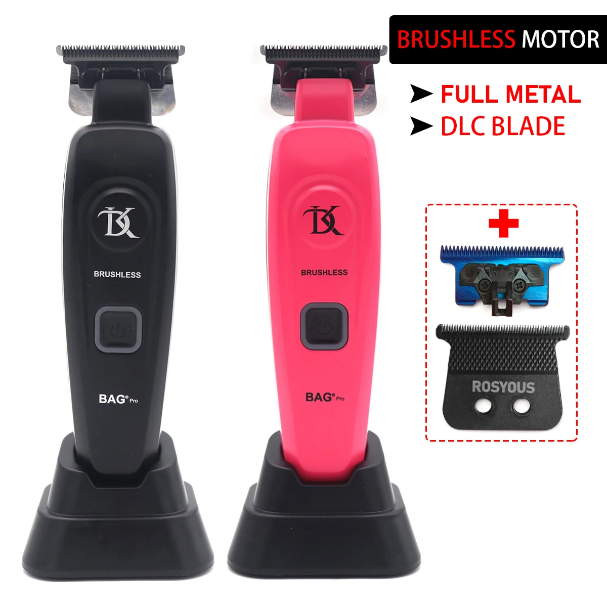 DKBAG DK-078 Триммер для мужчин, цельнометаллический бесщеточный двигатель, лезвие DLC с базовым зарядным устройством, профессиональная машинка для стрижки волос, финишная машина
DKBAG DK-078 Триммер для мужчин, цельнометаллический бесщеточный двигатель, лезвие DLC с базовым зарядным устройством, профессиональная машинка для стрижки волос, финишная машина