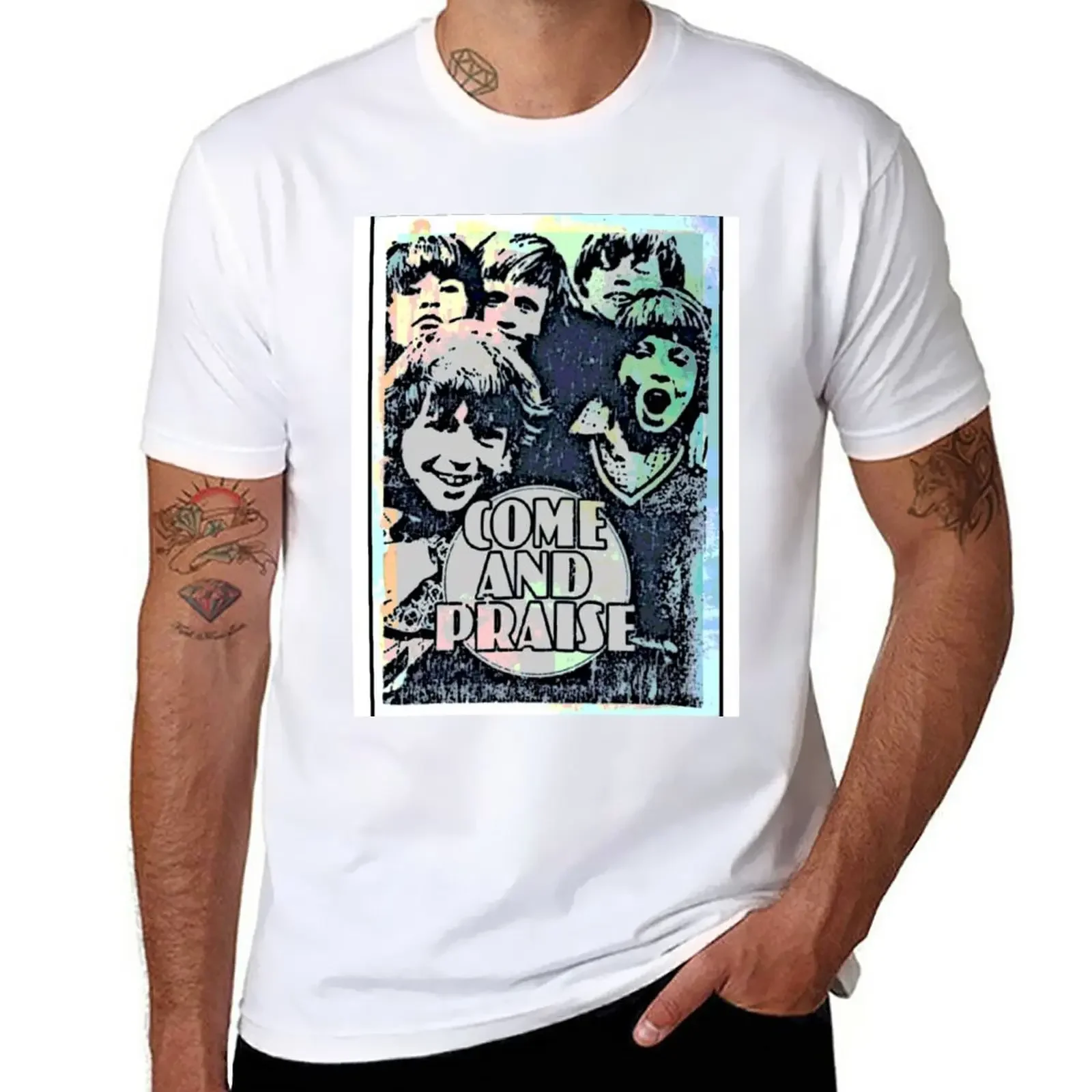 Come And Praise! T-Shirt vintage aesthetic clothes cute tops T-shirts for men cotton
Come And Praise! T-Shirt vintage aesthetic clothes cute tops T-shirts for men cotton