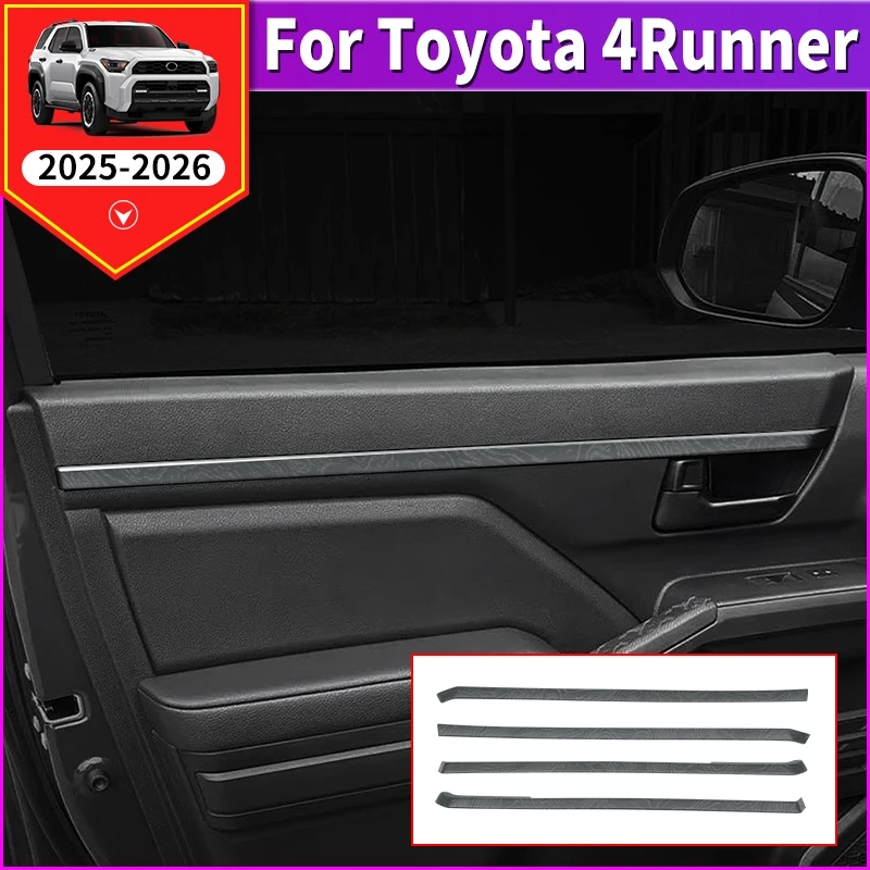 For Toyota 4Runner 2024-2026 Interior Door Panel Frame Trim Cover ABS Modification Accessories
For Toyota 4Runner 2024-2026 Interior Door Panel Frame Trim Cover ABS Modification Accessories
