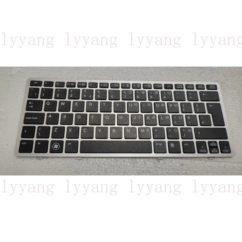 f NEW FOR HP EliteBook 2560 2560p 2570 2570p Keyboard UK Silver frame
f NEW FOR HP EliteBook 2560 2560p 2570 2570p Keyboard UK Silver frame