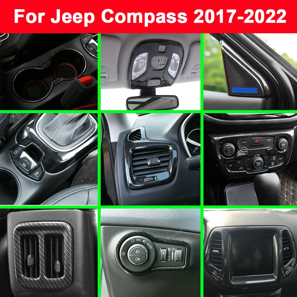 For Jeep Compass 2017 2018-2022 ABS Plastic Car Door Sound Speaker Audio Ring Cover Carbon Fiber Water Cup Holder Frame Trim
For Jeep Compass 2017 2018-2022 ABS Plastic Car Door Sound Speaker Audio Ring Cover Carbon Fiber Water Cup Holder Frame Trim