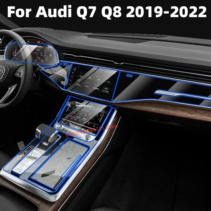 Tpu Transparent Film for Audi Q7 Q8 2019-2022 Car Interior Stickers Center Console Gear Navigation Screen Dashboard Door Panel
Tpu Transparent Film for Audi Q7 Q8 2019-2022 Car Interior Stickers Center Console Gear Navigation Screen Dashboard Door Panel