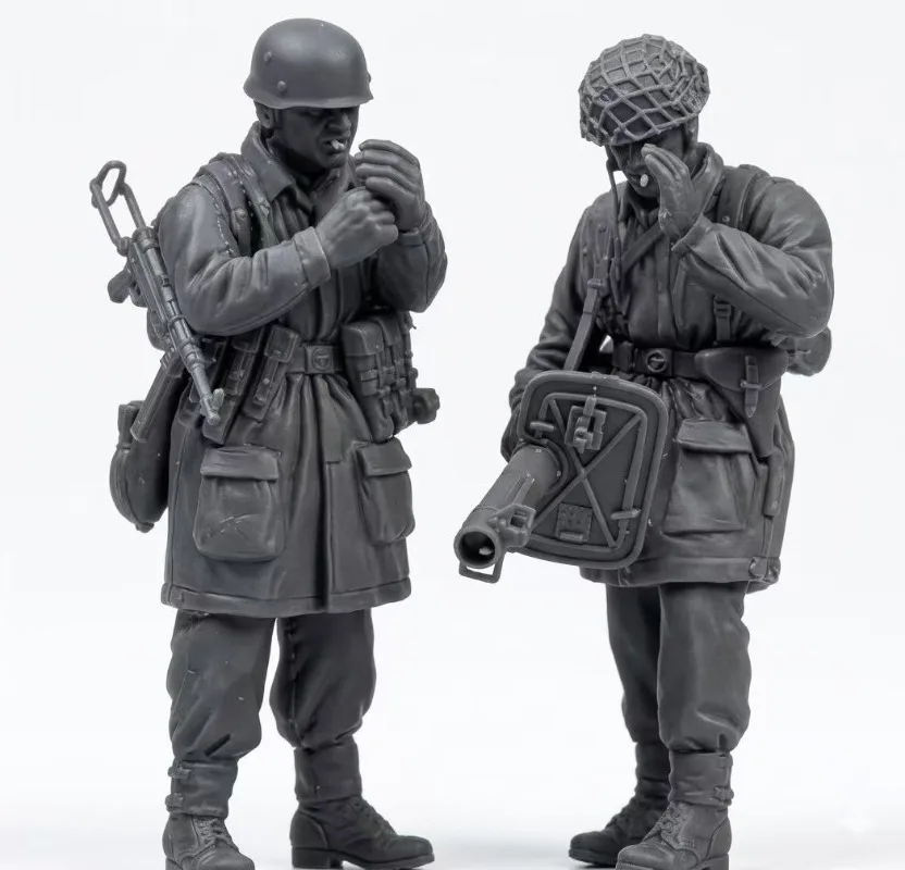 1/35 Scale Resin Soldier Assembly Model Kit Airborne Soldiers 2 People At Rest Miniature Statue Unassembled Unpainted DIY Toys
1/35 Scale Resin Soldier Assembly Model Kit Airborne Soldiers 2 People At Rest Miniature Statue Unassembled Unpainted DIY Toys