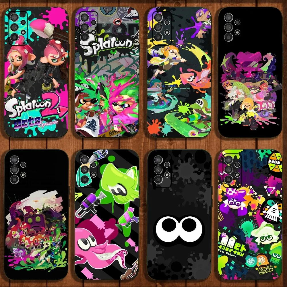 Game S-Splatoon Phone Case For Samsung Galaxy A13,A21s,A22,A31,A32,A52,A53,A71,A80,A91 Soft Black Cover
Game S-Splatoon Phone Case For Samsung Galaxy A13,A21s,A22,A31,A32,A52,A53,A71,A80,A91 Soft Black Cover