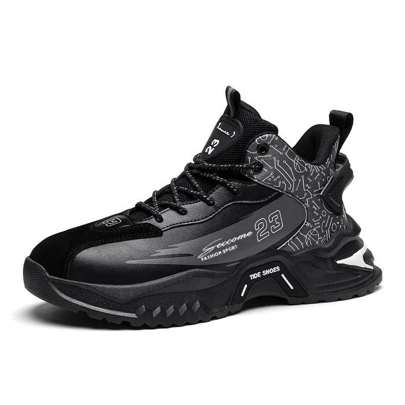 Men's casual sports shoes fashionable thick-soled sneakers new large-sized loafers for men mesh breathable men's punk shoes
Men's casual sports shoes fashionable thick-soled sneakers new large-sized loafers for men mesh breathable men's punk shoes