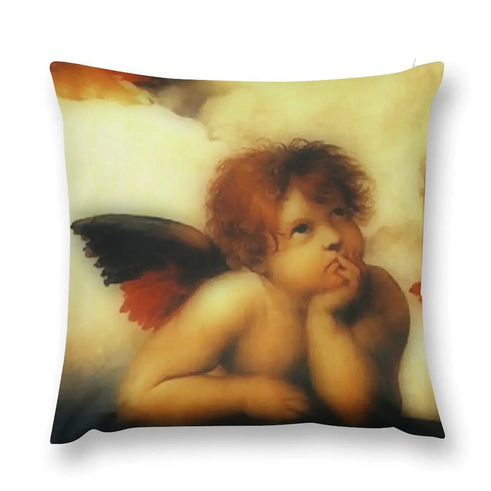 Raffaello Sanzio da Urbino Sistine Madonna(angel 1), 1513-1514. Throw Pillow pillows decor home Sofa Cover pillow
Raffaello Sanzio da Urbino Sistine Madonna(angel 1), 1513-1514. Throw Pillow pillows decor home Sofa Cover pillow