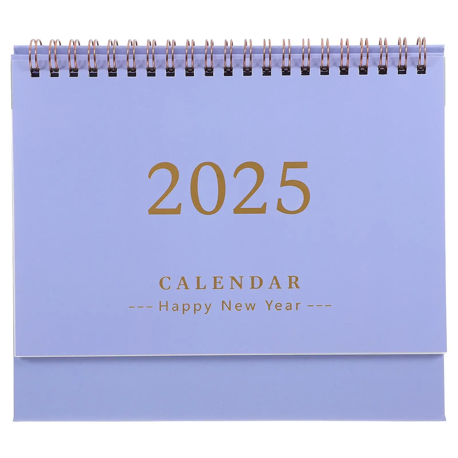 English Version Desk Calendar Lavender Planner Mini Daily Desktop Standing Office Supply Decorative Month Spiral 2025 Year Table
English Version Desk Calendar Lavender Planner Mini Daily Desktop Standing Office Supply Decorative Month Spiral 2025 Year Table
