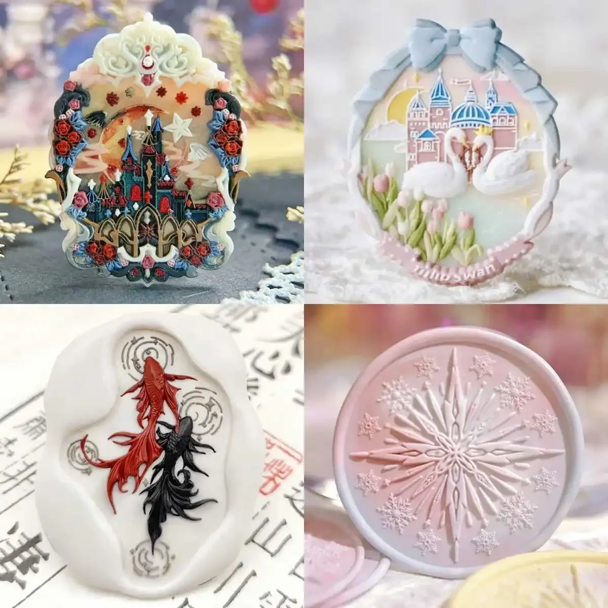 3d Relief Lacquer Seal Head Carving Brass Head Handmade Diy Handwriting Envelope Seal Stamp Toy Starry Butterfly Tulip Seal Head
3d Relief Lacquer Seal Head Carving Brass Head Handmade Diy Handwriting Envelope Seal Stamp Toy Starry Butterfly Tulip Seal Head