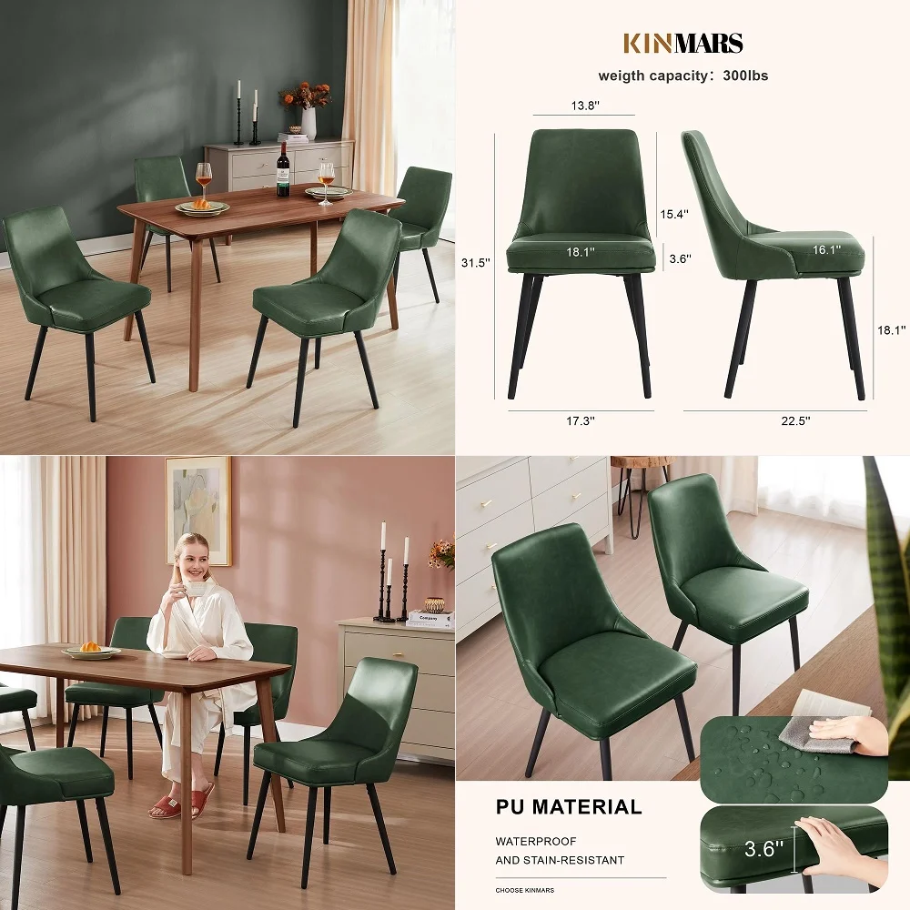 Rattan Dining Chairs Set of 4, Mid Century Modern Dining Chairs, Cane Back Chairs, Cane Back Leather, Kitchen amp Dining Room C
Rattan Dining Chairs Set of 4, Mid Century Modern Dining Chairs, Cane Back Chairs, Cane Back Leather, Kitchen amp Dining Room C
