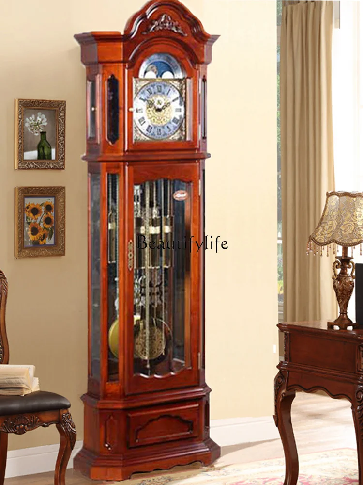 German Movement Retro the Grandfather Clock Home Living Room Rosewood Standing Grandfather Clock
German Movement Retro the Grandfather Clock Home Living Room Rosewood Standing Grandfather Clock