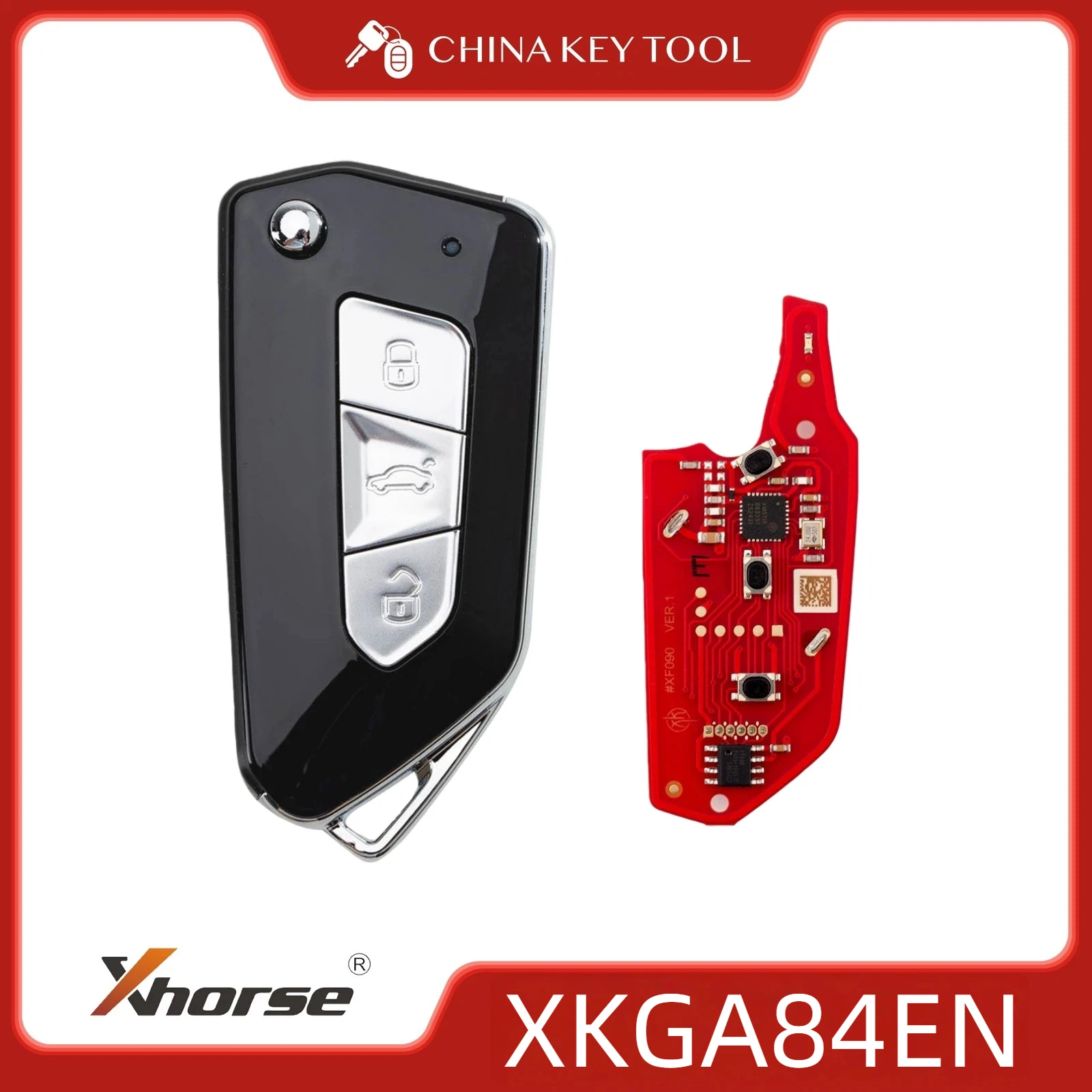 Xhorse VVDI Key Tool VVDI2 Проводной откидной дистанционный ключ 3 кнопки для VW Type XKGA84EN Универсальный дистанционный ключ
Xhorse VVDI Key Tool VVDI2 Проводной откидной дистанционный ключ 3 кнопки для VW Type XKGA84EN Универсальный дистанционный ключ