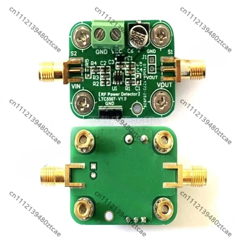 RF Detector Module 100kHz-1GHz -34dBm-14dBm RF Power Detection Sensor
RF Detector Module 100kHz-1GHz -34dBm-14dBm RF Power Detection Sensor