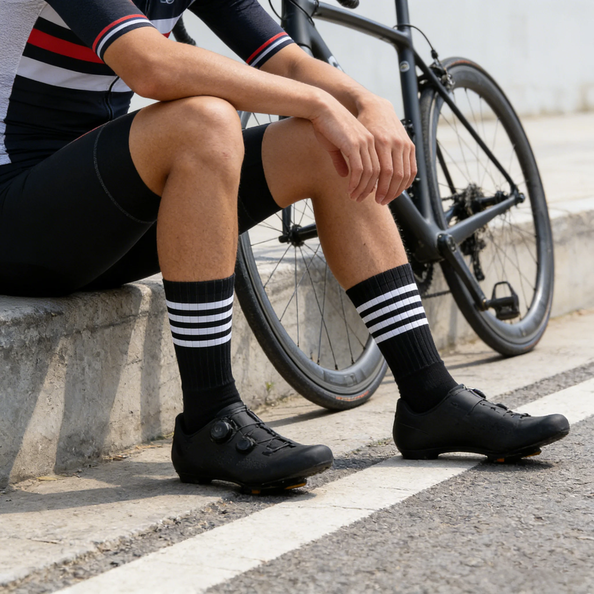 cycling 2026 socks New striped fabric men's non-slip seamless aero bike wear-resistant road Calcetines Ciclismo
cycling 2026 socks New striped fabric men's non-slip seamless aero bike wear-resistant road Calcetines Ciclismo