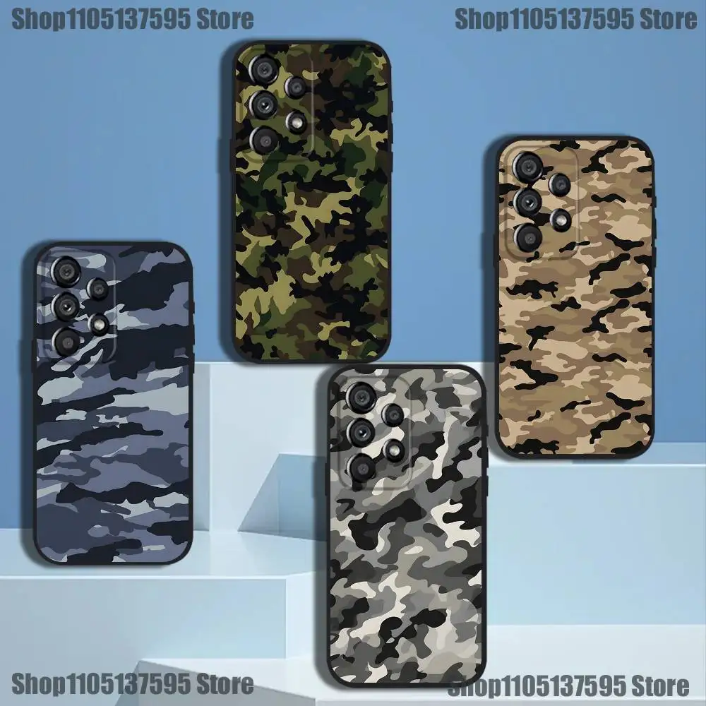 Fashion Camouflage Phone Case For Samsung Galaxy A73,31,32,72,41,53,52,71,22,5G,Note,J7,8,9 Soft Black Cover
Fashion Camouflage Phone Case For Samsung Galaxy A73,31,32,72,41,53,52,71,22,5G,Note,J7,8,9 Soft Black Cover