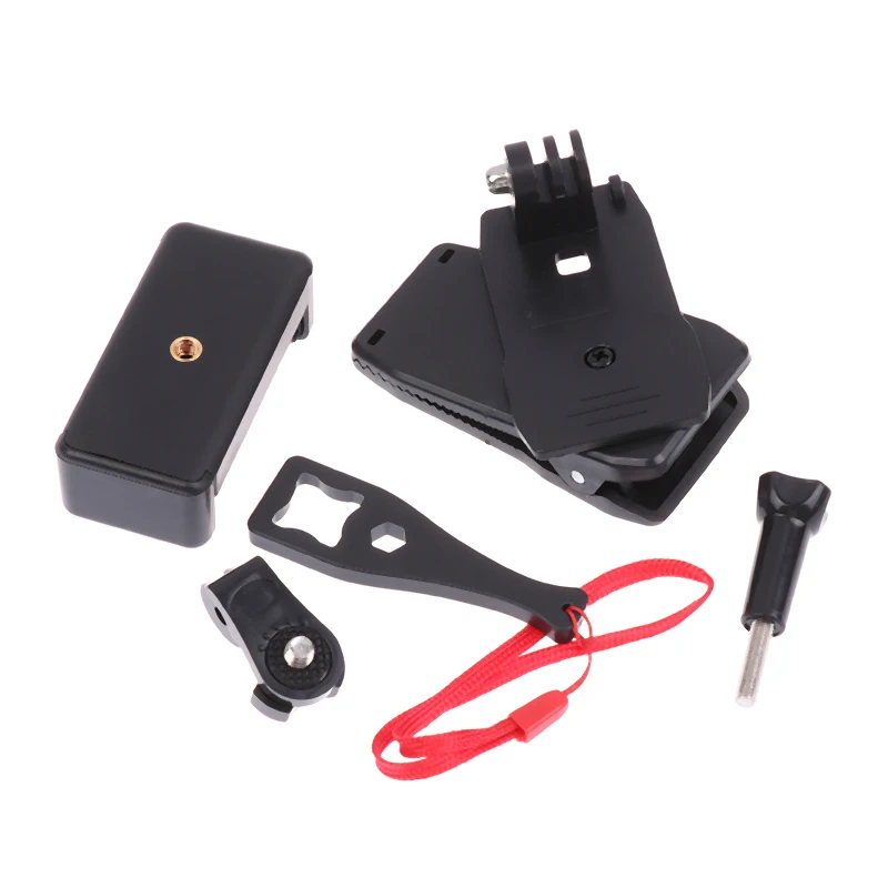 New 1Pcs Anti-Slide Backpack Strap Clip Mount Adjustable Phone Holder Outdoor Live Video Stand Clamp Mount
New 1Pcs Anti-Slide Backpack Strap Clip Mount Adjustable Phone Holder Outdoor Live Video Stand Clamp Mount