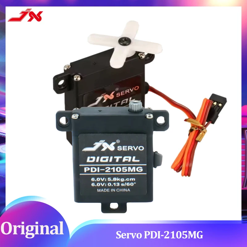 JX Servo PDI-2105MG Микро Серводвигатель с полым валом 4,8-6 В Аналоговые металлические шестерни IP42 Брызгозащищенный для радиоуправляемого автомобиля/Arduino/Dobot
JX Servo PDI-2105MG Микро Серводвигатель с полым валом 4,8-6 В Аналоговые металлические шестерни IP42 Брызгозащищенный для радиоуправляемого автомобиля/Arduino/Dobot
