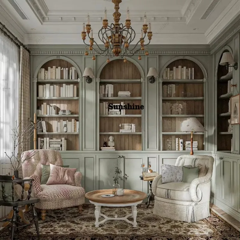 YArched solid wood bookcase antique and old Roman column bookshelf luxury combination display cabinet
YArched solid wood bookcase antique and old Roman column bookshelf luxury combination display cabinet