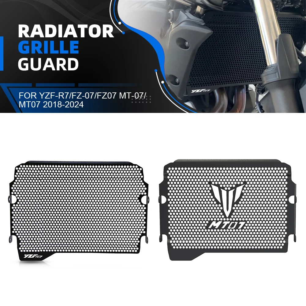 Motorcycle Accessories For Yamaha YZF-R7/FZ-07/FZ07 MT-07/MT07 2018-2019-2020-2021-2024 Radiator Protector Cover Grille Guard
Motorcycle Accessories For Yamaha YZF-R7/FZ-07/FZ07 MT-07/MT07 2018-2019-2020-2021-2024 Radiator Protector Cover Grille Guard