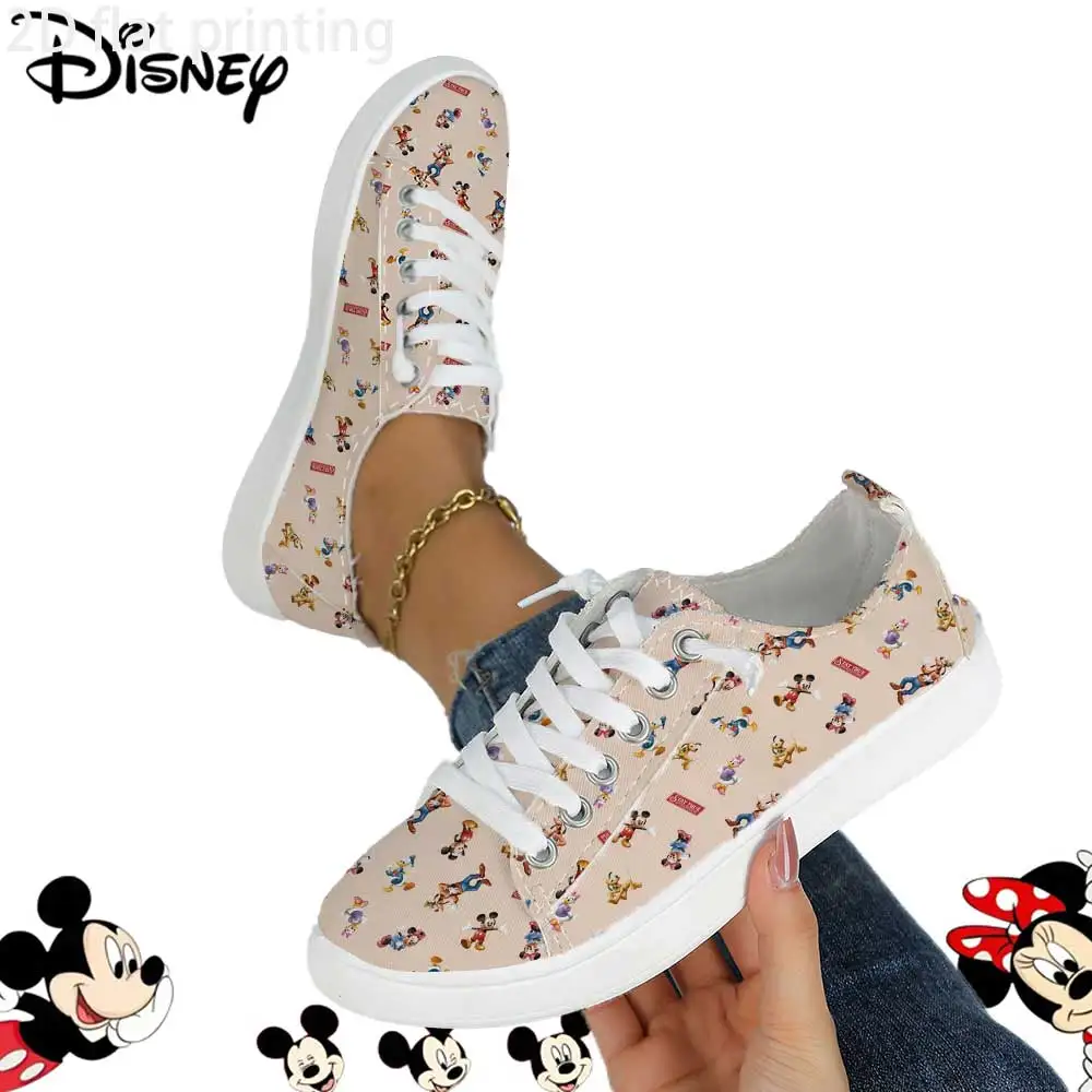 Officially Licensed Disney Mickey & Friends All-Over Print Lace-Up Sneakers for Women – Cute Character Comfort Casual Shoes
Officially Licensed Disney Mickey & Friends All-Over Print Lace-Up Sneakers for Women – Cute Character Comfort Casual Shoes