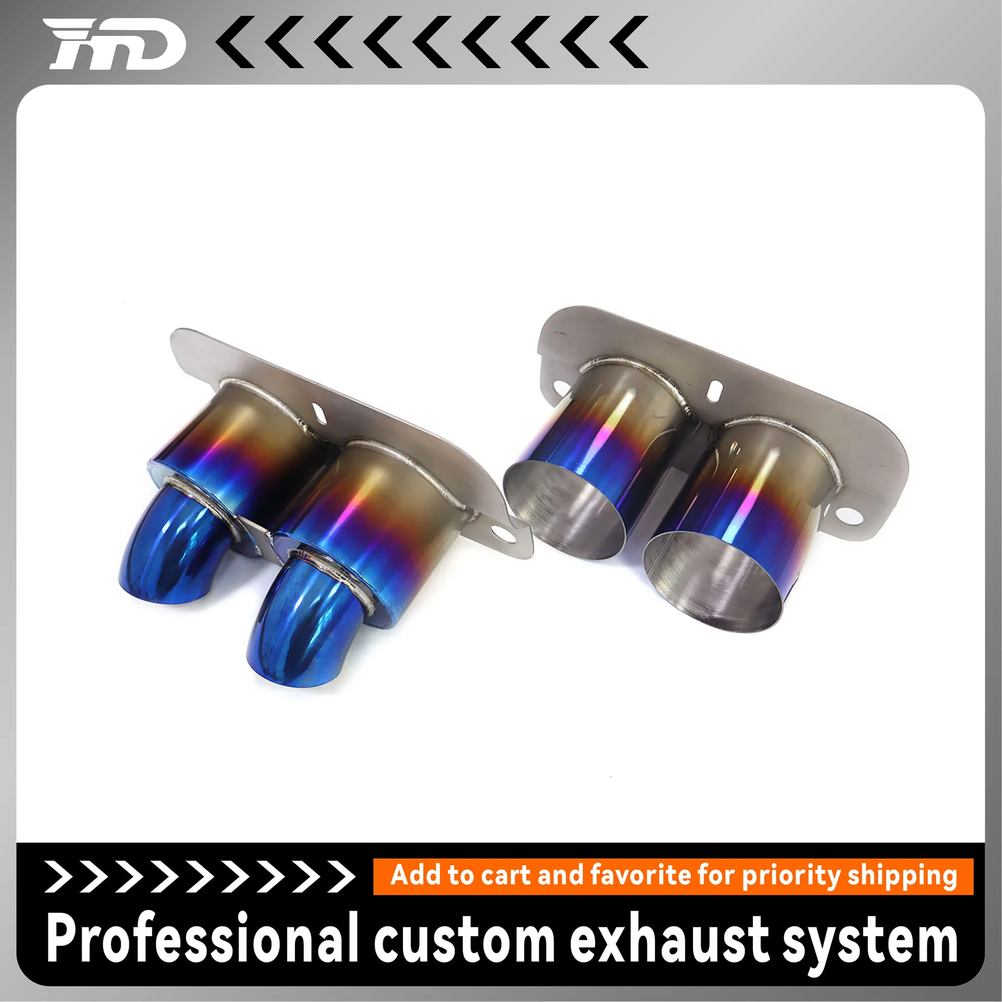 HMD titanium alloy tips for Porsche 911 992 GT3 Exclusive customization Throat Nozzle Auto Refitting Accessories Bumper Exhaust
HMD titanium alloy tips for Porsche 911 992 GT3 Exclusive customization Throat Nozzle Auto Refitting Accessories Bumper Exhaust