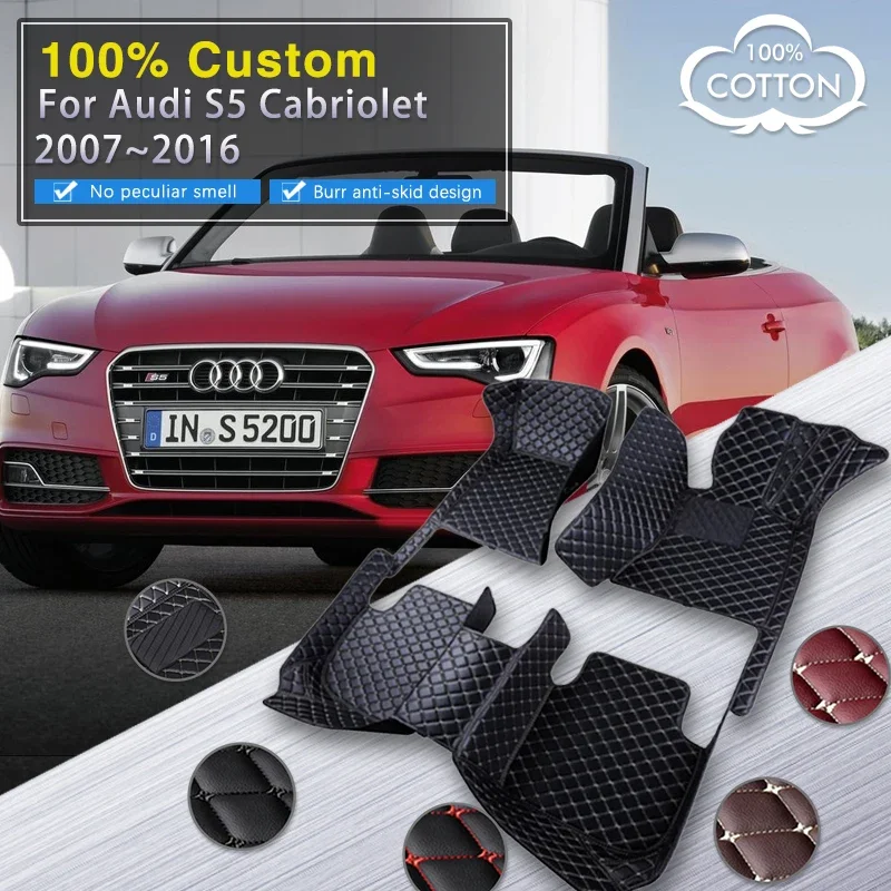 Качественные автомобильные коврики для Audi S5 B8 8T B8.5 8.5T 2007 ~ 2016 Полный комплект автозапчастей Роскошный кожаный коврик Прочный ковер Автомобильный аксессуар
Качественные автомобильные коврики для Audi S5 B8 8T B8.5 8.5T 2007 ~ 2016 Полный комплект автозапчастей Роскошный кожаный коврик Прочный ковер Автомобильный аксессуар