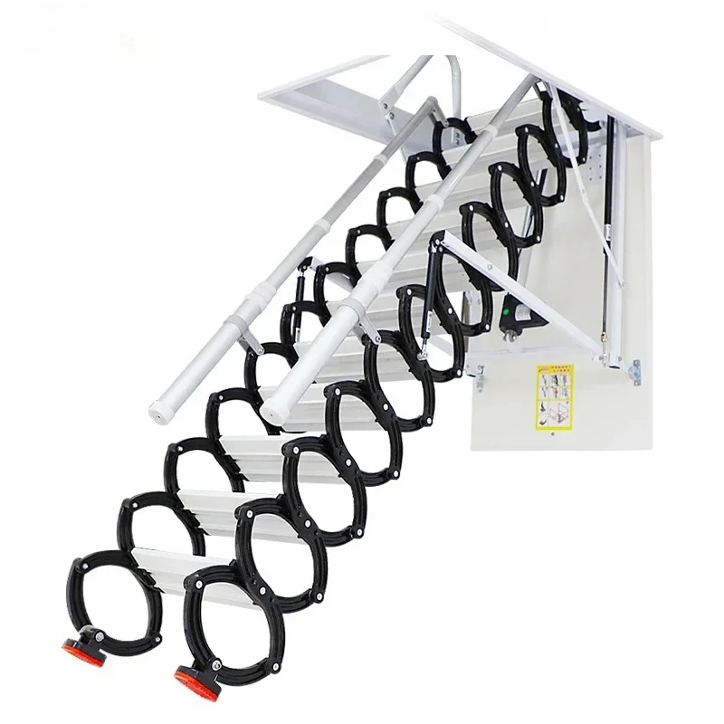 Attic Electric Telescopic Staircase Aluminum Alloy Home Folding Ladder Lift Hidden Multi functional Stretch Ladder Storage
Attic Electric Telescopic Staircase Aluminum Alloy Home Folding Ladder Lift Hidden Multi functional Stretch Ladder Storage
