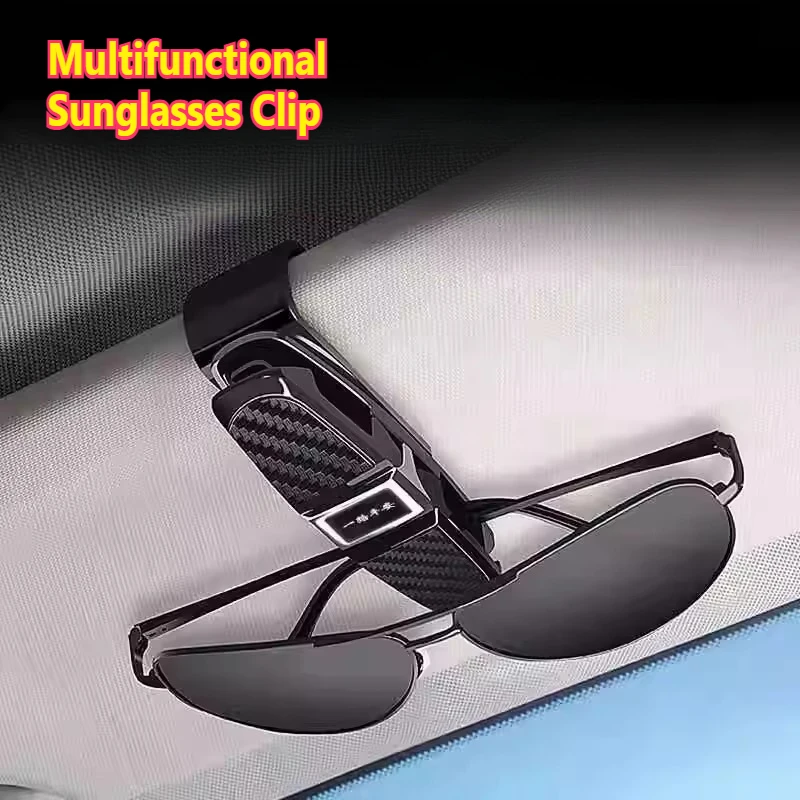 Universal Car Sun Visor Glasses Clip Sunglasse Holder Eyeglasses Case Fastener Clip Ticket Card Clamp Storage Organizer Interior
Universal Car Sun Visor Glasses Clip Sunglasse Holder Eyeglasses Case Fastener Clip Ticket Card Clamp Storage Organizer Interior