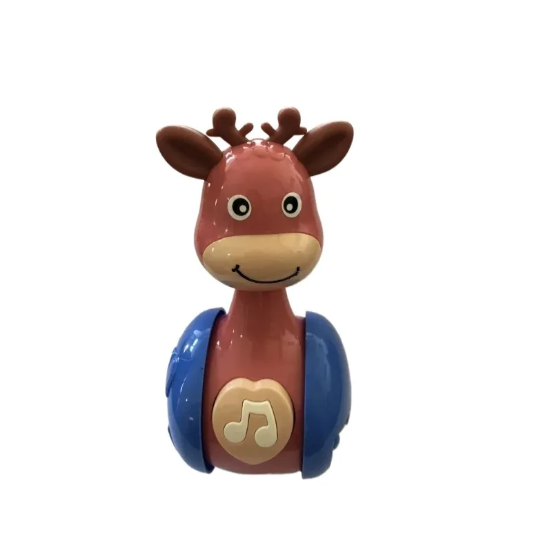 Cartoon Giraffe Tumbler Doll, Sliding Tumbler Toy, Baby Rattles Toys for Children Kids Handle Educational Musical Dolls Bed Bell
Cartoon Giraffe Tumbler Doll, Sliding Tumbler Toy, Baby Rattles Toys for Children Kids Handle Educational Musical Dolls Bed Bell