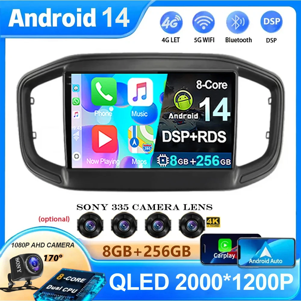 Автомагнитола на Android 14 для Fiat Strada 2020 2021 2022, мультимедийный видеоплеер с Wi-Fi и GPS-навигацией, стерео камера 360
Автомагнитола на Android 14 для Fiat Strada 2020 2021 2022, мультимедийный видеоплеер с Wi-Fi и GPS-навигацией, стерео камера 360