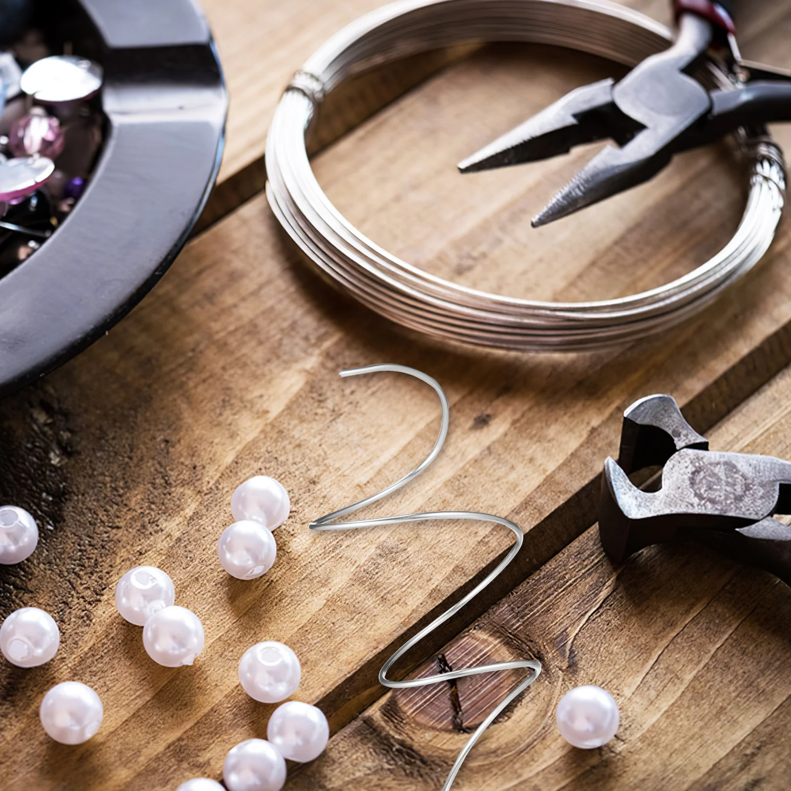 2 Rolls Aluminum Craft Flexible Bonsai Sculpting Cable Jewelry Making Beading Floral Diy Projects Ornament Wreath Crafting Wire
2 Rolls Aluminum Craft Flexible Bonsai Sculpting Cable Jewelry Making Beading Floral Diy Projects Ornament Wreath Crafting Wire