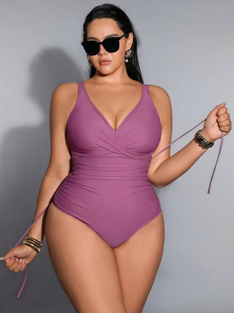 One Piece Plus Size High Waist Bikini Women Push Up Large Size Swimsuit Summer Mujer Big Size Tummy Control Swimwear Bikini Sets
One Piece Plus Size High Waist Bikini Women Push Up Large Size Swimsuit Summer Mujer Big Size Tummy Control Swimwear Bikini Sets