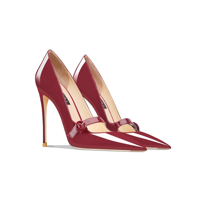 Весенне-летние туфли из лакированной кожи с острым носком, банкетные женские кожаные туфли большого размера на тонком высоком каблуке небольшого размера
Весенне-летние туфли из лакированной кожи с острым носком, банкетные женские кожаные туфли большого размера на тонком высоком каблуке небольшого размера