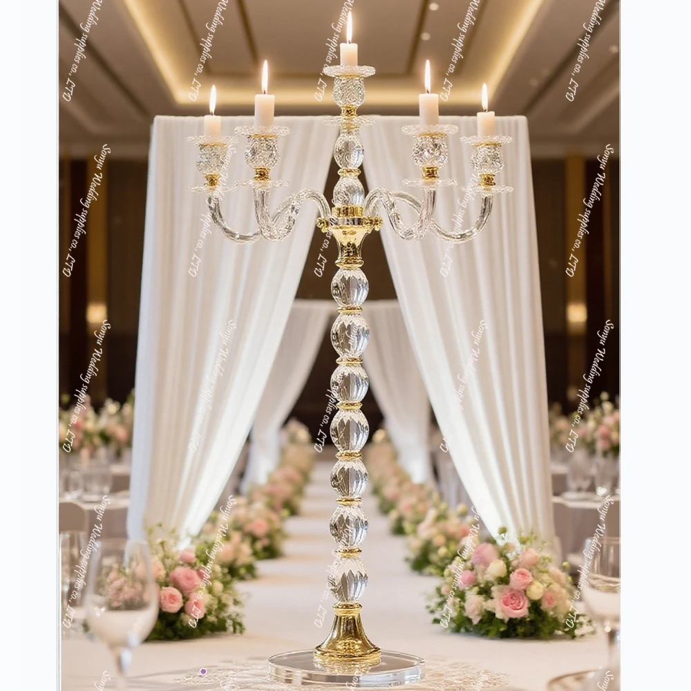 10pcs 60cm tallTransparent Clear Candle Acrylic Candelabra for Wedding Centerpieces Acrylic Candle Holder Stand
10pcs 60cm tallTransparent Clear Candle Acrylic Candelabra for Wedding Centerpieces Acrylic Candle Holder Stand