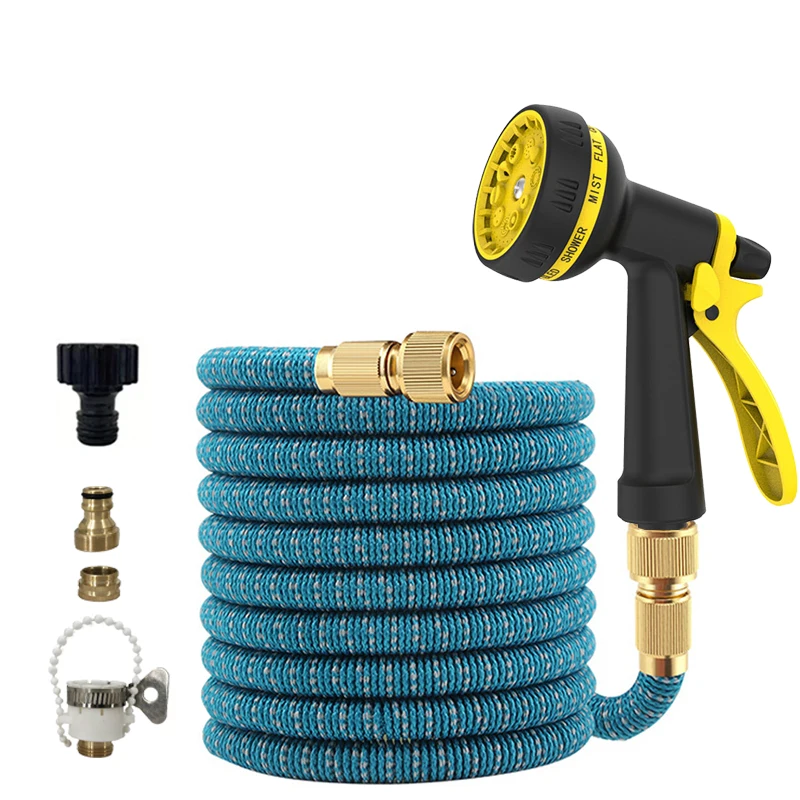 3X Telescopic Car Wash Hose Gun TPE Water Hose Copper Plated Garden Hose for Car Wash Magic Telescopic Flexible Pipe Home
3X Telescopic Car Wash Hose Gun TPE Water Hose Copper Plated Garden Hose for Car Wash Magic Telescopic Flexible Pipe Home