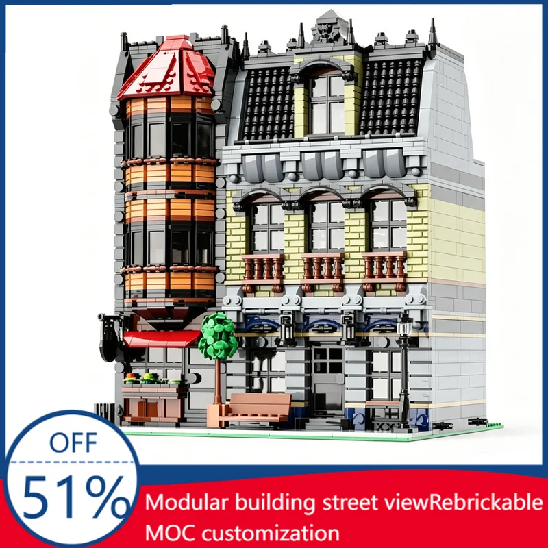 3776Pcs Olive Pub Modular Building 2025 Redesign Custom Building Blocks City Street Mansion With Pub Scene Model Toy Collectors
3776Pcs Olive Pub Modular Building 2025 Redesign Custom Building Blocks City Street Mansion With Pub Scene Model Toy Collectors