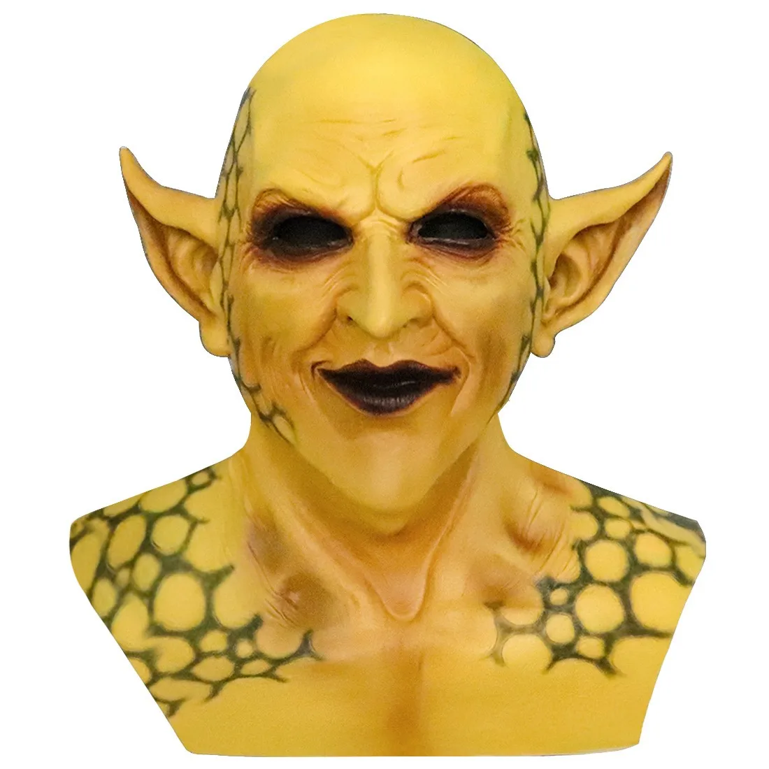 Halloween Fallen Angel King of Lies Yellow Ghost Devil Mask Headgear
Halloween Fallen Angel King of Lies Yellow Ghost Devil Mask Headgear