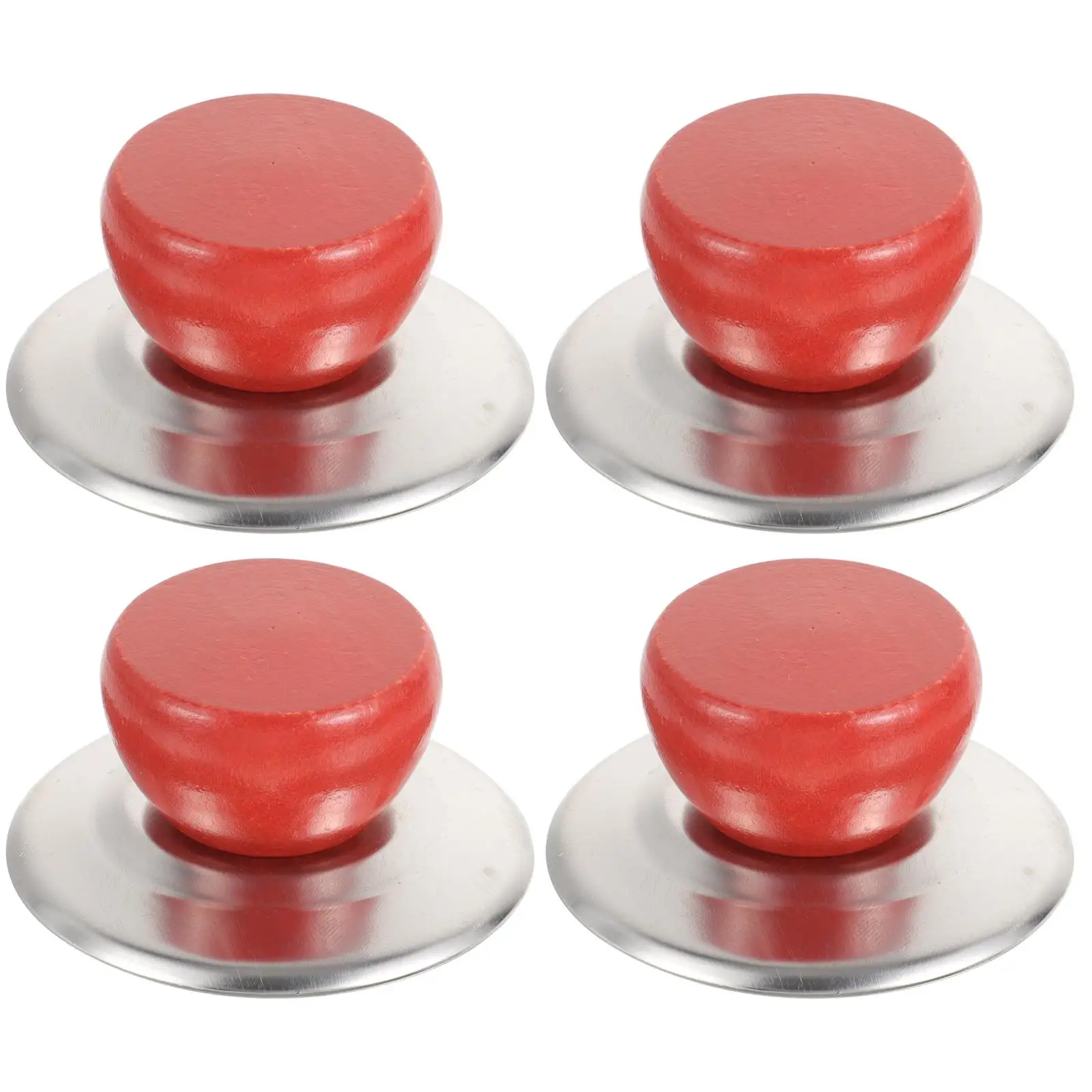 4 Sets Kettle Whistle Stainless Steel Pot Lid Knobs Universal Small Pan Accessories Wear Resistant ABS Material Heat 
4 Sets Kettle Whistle Stainless Steel Pot Lid Knobs Universal Small Pan Accessories Wear Resistant ABS Material Heat