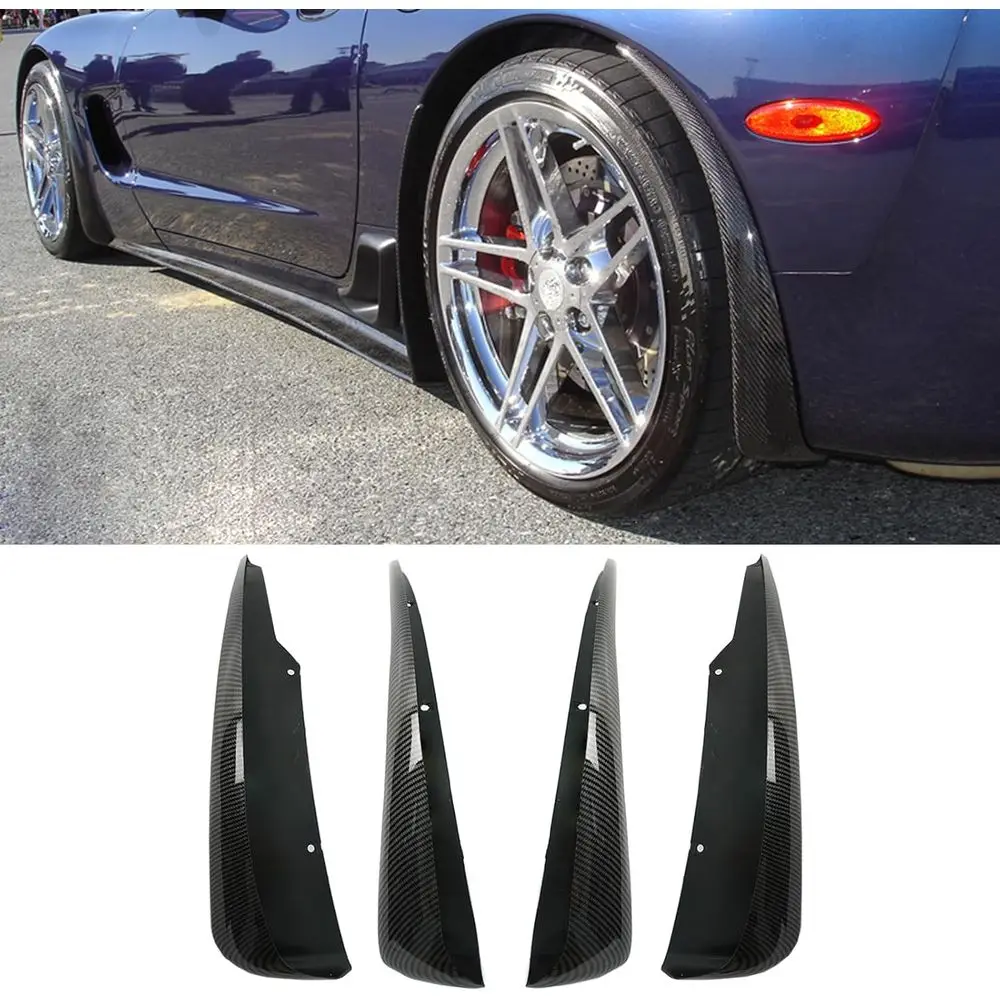 XL Extended ront Rear Rock Splash Guard Mud laps or 1997-2004 C5 All els Extension Wheel ender Mudguard 4PCS (Carbon iber Painte
XL Extended ront Rear Rock Splash Guard Mud laps or 1997-2004 C5 All els Extension Wheel ender Mudguard 4PCS (Carbon iber Painte