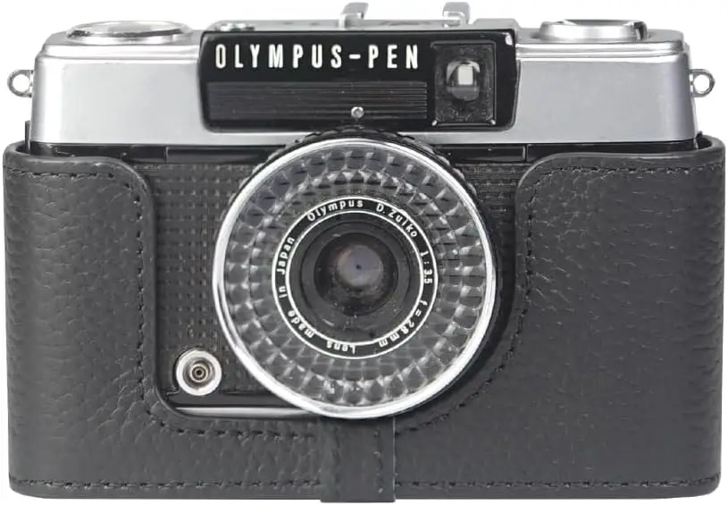 PEN-EE3/EE2/EE Case case Handmade Genuine Leather Camera Protective Half Camera case, for Olympus PEN-EE3/EE2/EE (Black)
PEN-EE3/EE2/EE Case case Handmade Genuine Leather Camera Protective Half Camera case, for Olympus PEN-EE3/EE2/EE (Black)