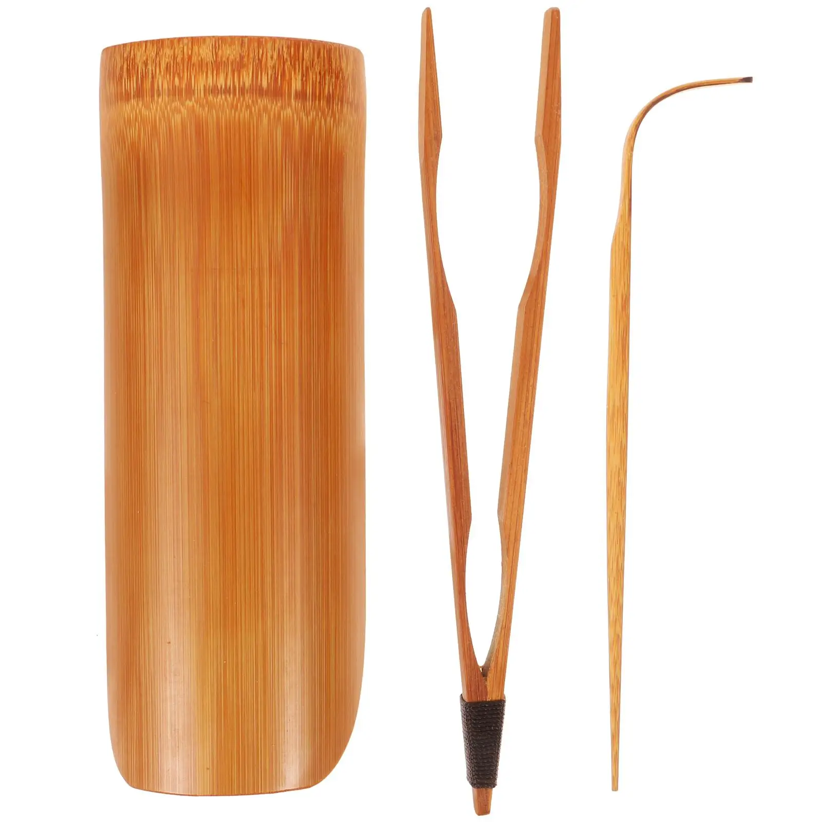 3 PCS Bamboo Set Accessories Elegant Tea Tongs Scoop Leaves Chooser Holder Kit Practical Eco Friendly Perfect Gift Ideal Home
3 PCS Bamboo Set Accessories Elegant Tea Tongs Scoop Leaves Chooser Holder Kit Practical Eco Friendly Perfect Gift Ideal Home