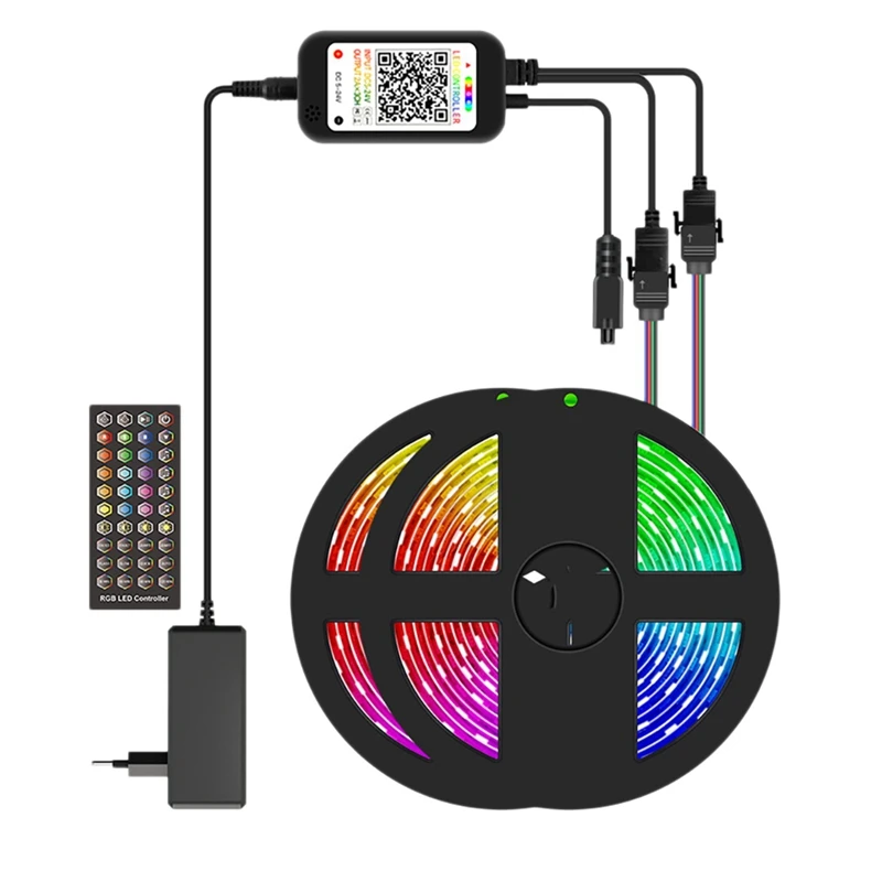 RGB фонарь с поверхностным монтажом 5050, фонарь, Bluetooth-контроллер, синхронизация с музыкальным диапазоном, пульт дистанционного управления для ТВ, фонарь
RGB фонарь с поверхностным монтажом 5050, фонарь, Bluetooth-контроллер, синхронизация с музыкальным диапазоном, пульт дистанционного управления для ТВ, фонарь