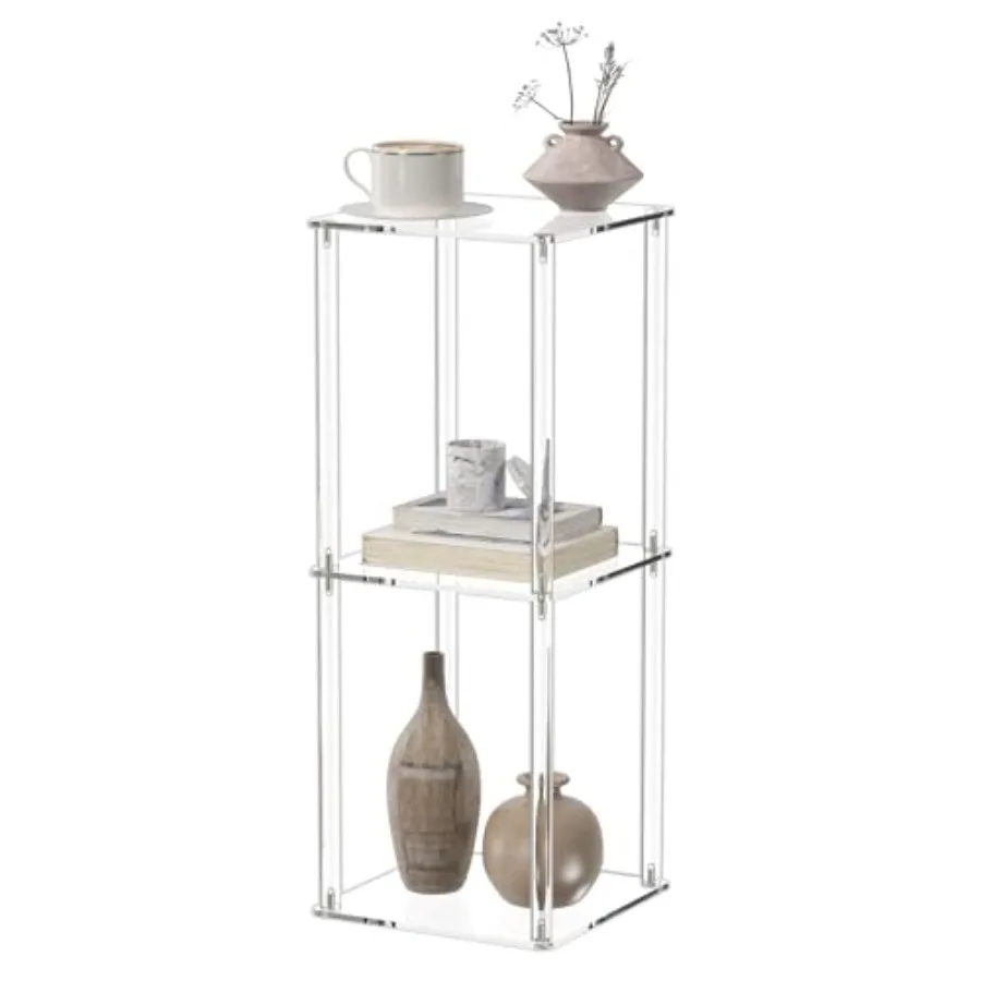 Acrylic Drink Table for Small Spaces 10" Square Clear Small Side Table/End Table for Living Room Sofa Easy Assembly Modern 26"
Acrylic Drink Table for Small Spaces 10" Square Clear Small Side Table/End Table for Living Room Sofa Easy Assembly Modern 26"