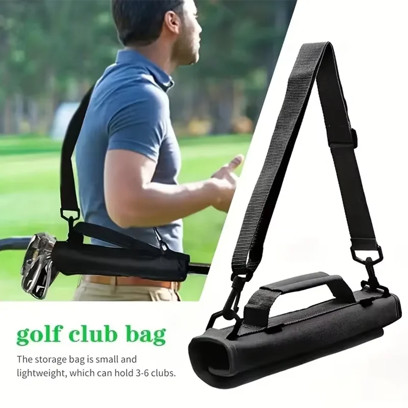 New Portable Mini Golf Club Bag Outdoor Practice Training Portable Storage Lightweight Shoulder Bag Crossbody Club Bag Unisex
New Portable Mini Golf Club Bag Outdoor Practice Training Portable Storage Lightweight Shoulder Bag Crossbody Club Bag Unisex