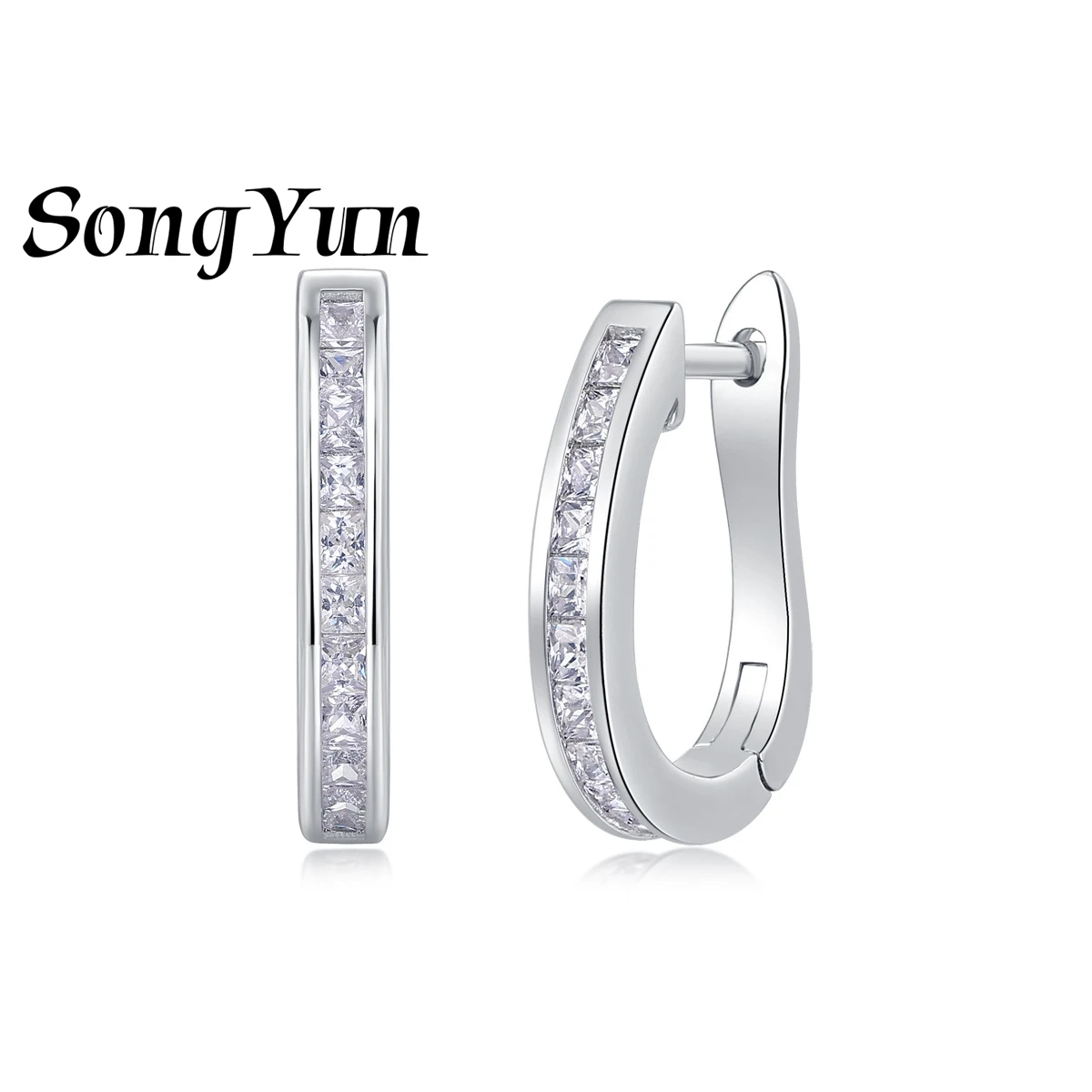 SONGYUN Luxury Jewelry 925 Sterling Silver Earrings Moissanite Diamond Drop Casual Ladies Rhodium Plated SYT Patent Earring
SONGYUN Luxury Jewelry 925 Sterling Silver Earrings Moissanite Diamond Drop Casual Ladies Rhodium Plated SYT Patent Earring