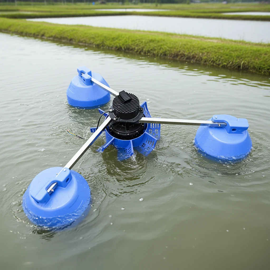 Low Noise High Efficiency Continuous Airflow 1.5kW Shrimp Pond Impeller Aerator
Low Noise High Efficiency Continuous Airflow 1.5kW Shrimp Pond Impeller Aerator